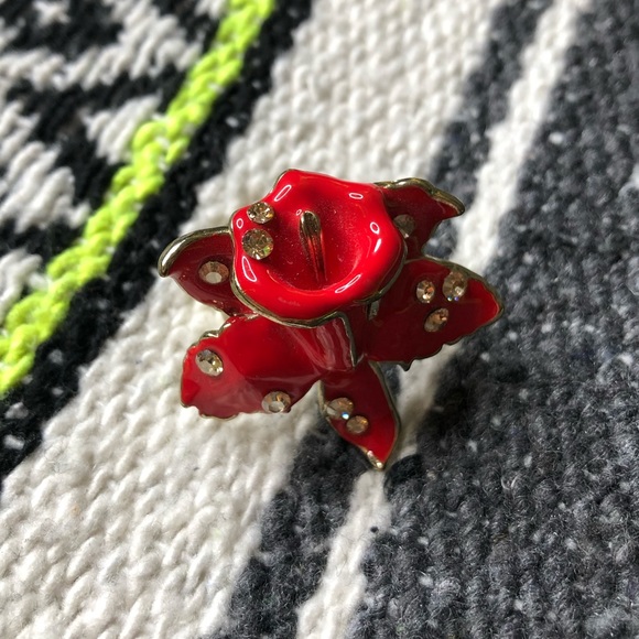 VERSACE for H&M floral ring size 8 - Picture 3 of 16